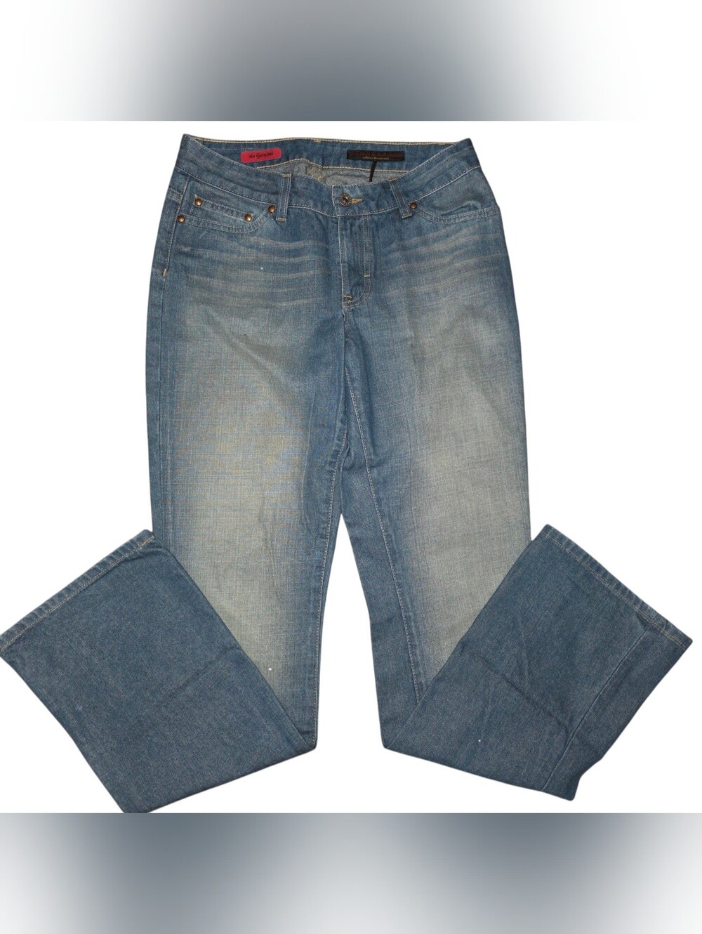 Adriano Goldschmied AG The Gemini Straight Jeans Women's Size 29 USA Denim Dark